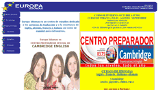 Desktop Screenshot of europaidiomas.com